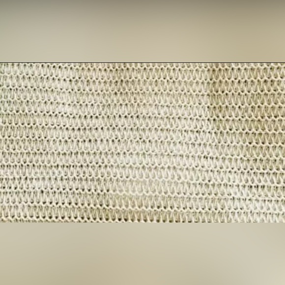 NWOT Burberry Goddess Crocheted Open Weave Natural Paper Straw Tote Shoulder Bag - Picture 4 of 5